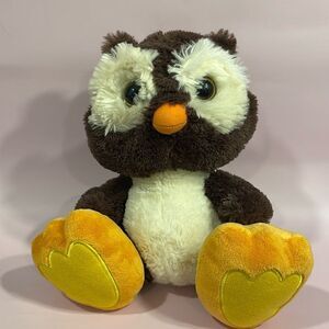 Aurora World Taddle Toes Winks Owl Plush 10" Tall Excellent Used Condition
